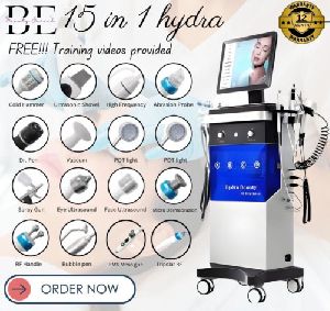 15 in 1 hydra facial with EMS meso gun