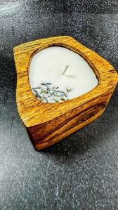 Wooden Jar Scented Candle