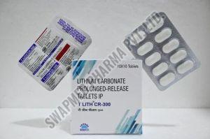 300mg T Lith CR Tablets