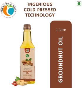 1L Cold Pressed Groundnut Oil