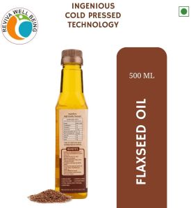 500ml Cold Pressed Flaxseed Oil