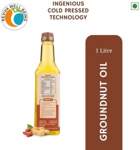 1L Cold Pressed Groundnut Oil