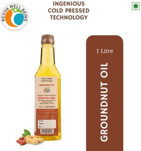 1L Cold Pressed Groundnut Oil