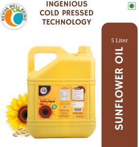 5L Cold Pressed Sunflower Oil