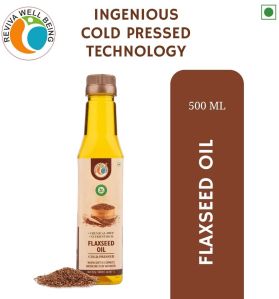 500ml Cold Pressed Flaxseed Oil