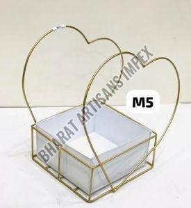 Golden Heart Metal Gift Hamper