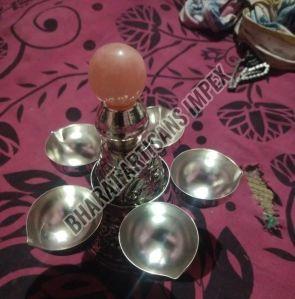 Metal Panchmukhi Diya