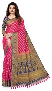 banarasi cotton silk saree