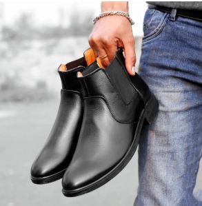 Men Leather Boots