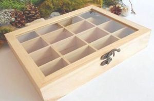 12 Compartment Wooden Dry Fruit Box