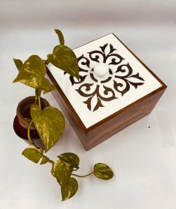 Teak Wood Storage Box