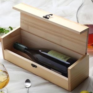 Wooden Wine Bottle Box