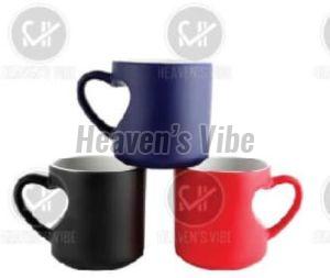 Heart Cut Coffeee Mug