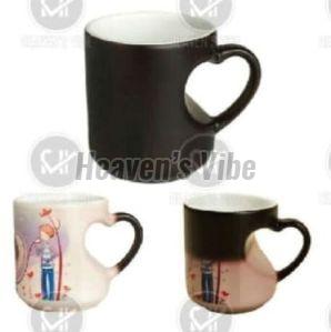 Heart Cut Magic Mug