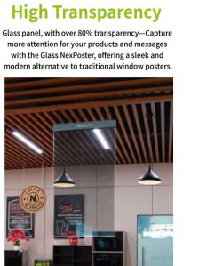Glass Type Poster