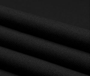 Black Plain Cotton Fabric