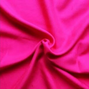 Plain Pink Rayon Fabric