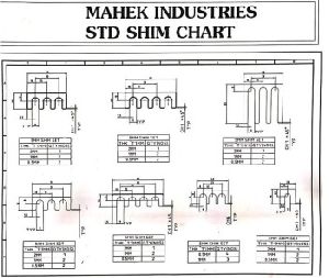 Laser Cutting Shim