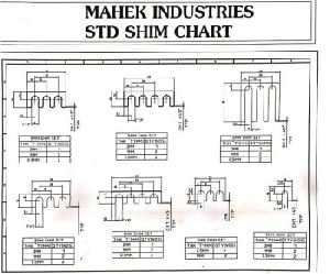 Silver Mild Steel Shim