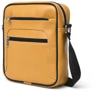 Mustard Leather Sling Bag