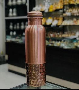 Hammered Copper Water Bottle