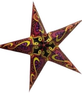 Paper Star Lamps