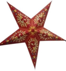 Paper Star Lamps
