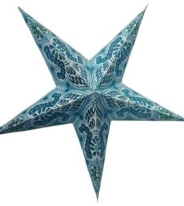 Paper Star Lamps