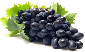 Frozen Black Grapes