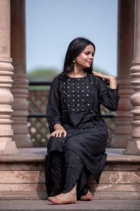 Ladies A-Line Kurta with Afghani Salwar