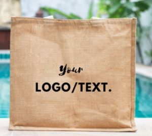 Customized Jute Carry Bag