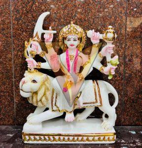 Decorative Durga Maa Marble Statue