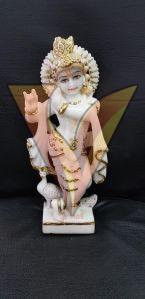 Decorative Marble Krishna Statue