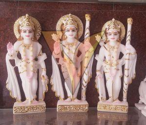 Decorative Marble Ram Darbar Statue