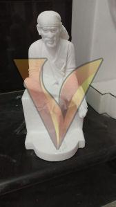 White Marble Sai Baba Statue