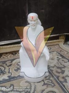 White Marble Sai Baba Statue