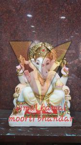 Decorative Marble Ganesh Statue