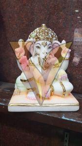 Decorative Marble Ganesh Statue
