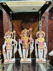 Multicolor Marble Ram Darbar Statue