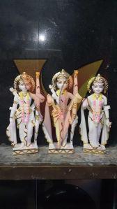 Decorative Marble Ram Darbar Statue