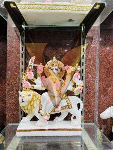 1 Feet Marble Maa Durga Statue