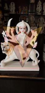 1 Feet Marble Maa Durga Statue