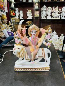 Decorative Durga Maa Marble Statue