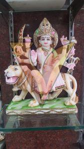 Decorative Durga Maa Marble Statue