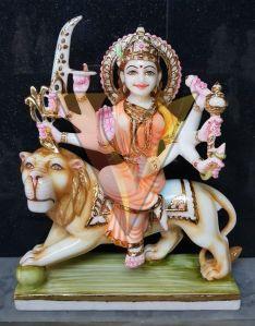 Decorative Durga Maa Marble Statue