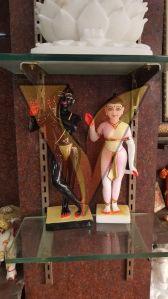 Marble Iskcon Radha Krishna Statue