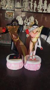 Marble Iskcon Radha Krishna Statue