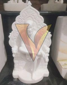 white marble sai baba statue