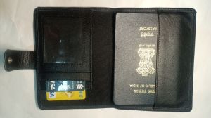 leather passport wallets