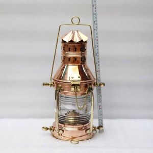 Antique Brass Ship Lantern